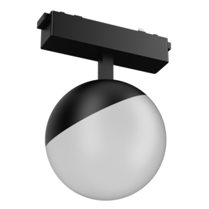 Светодиодный светильник VARTON трековый Sphere ⌀100 для магнитной системы Galakti 122x100x153 мм 6 Вт 4000 K CRI>90 черный